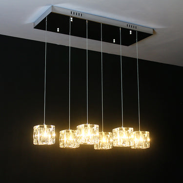 pendant crystal light